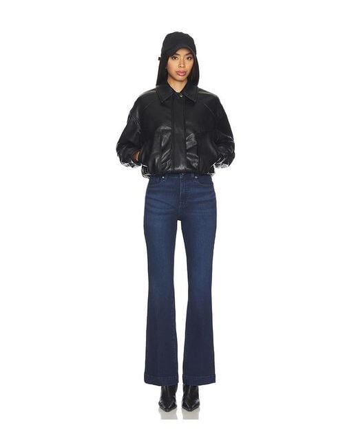 GOOD AMERICAN Blue Compression Good Classic Bootcut Jeans