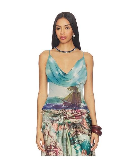 Tyler McGillivary Multicolor Delphi Tank Top