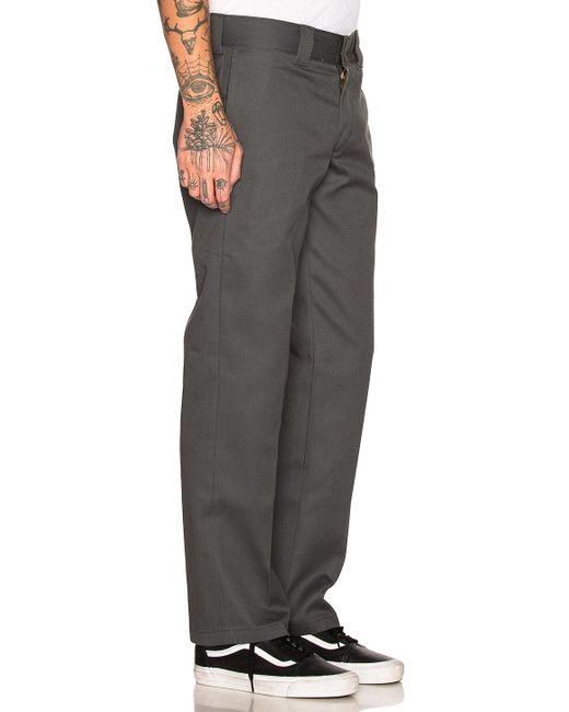 dickies slim fit grey