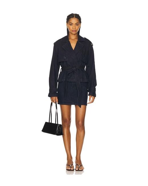 FAVORITE DAUGHTER Blue The Otto Skirt