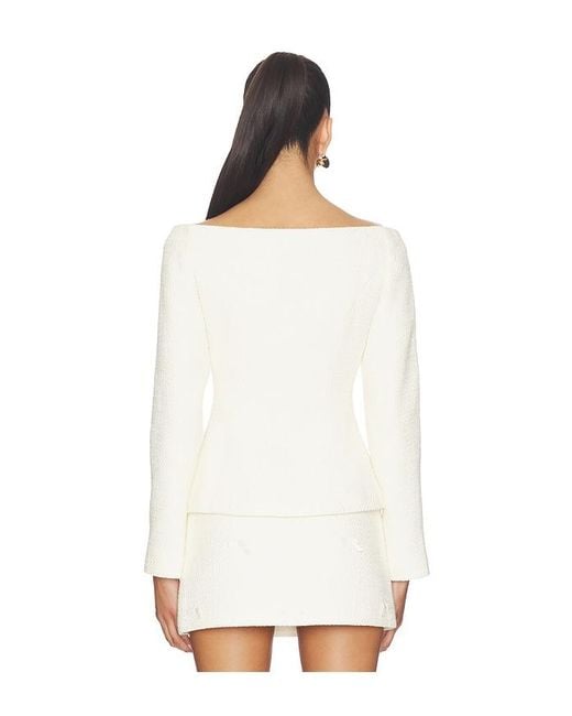 MAJORELLE White Annie Top