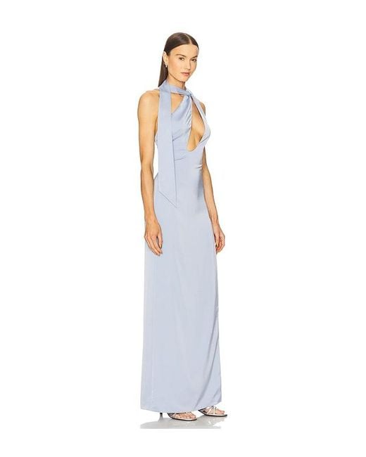 Michael Costello White X Revolve Jolie Gown