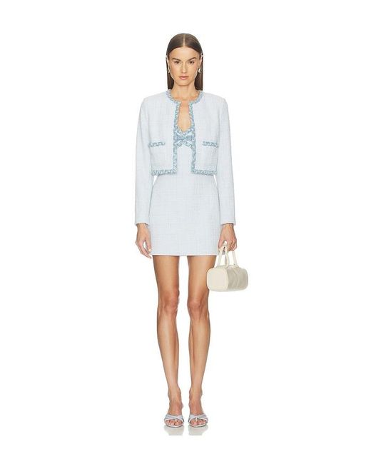 LoveShackFancy White Azula Jacket
