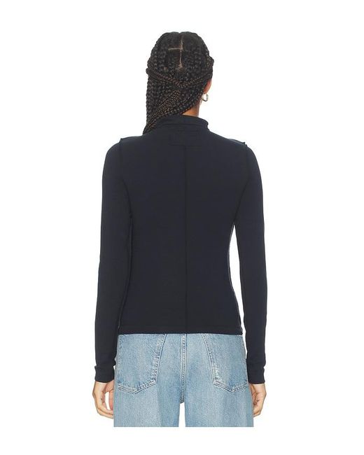 Free People Black X We The Free Kenzie Long Sleeve