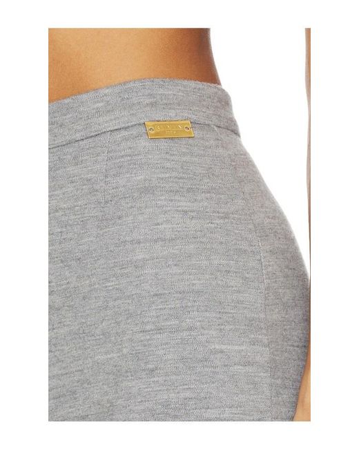 Balmain Gray Zipped Legging
