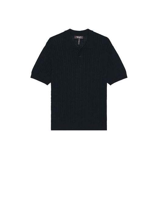 WAO Polohemd in Black für Herren