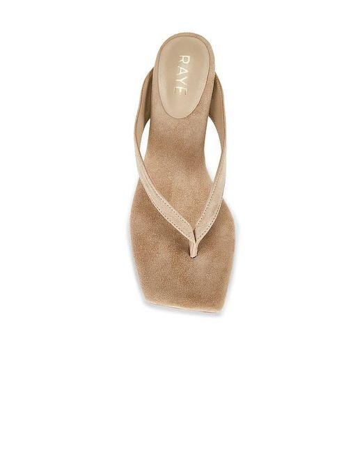 Raye White Perla Kitten Heel