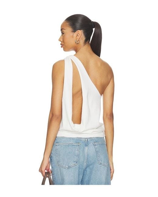 Rohe Blue Sculptural Knitted Top
