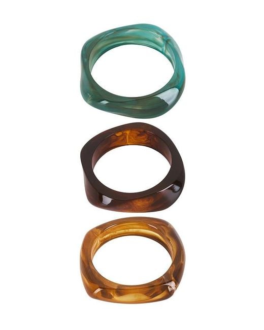 Amber Sceats Black Natadola Bracelet Set