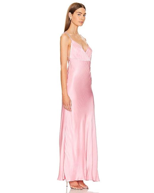 Bardot Pink X Revolve Demeter Midi Dress