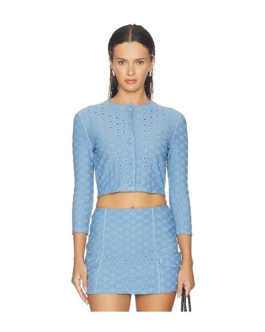 Devon Windsor Blue Reed Jacket