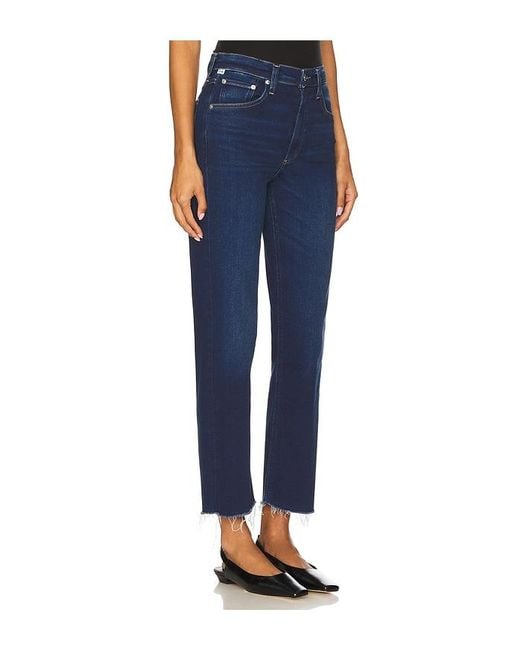 Citizens of Humanity Blue Palma Straight Jeans