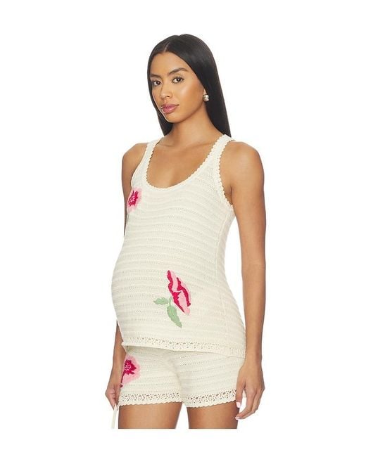 HATCH White The Cecilia Tank Top
