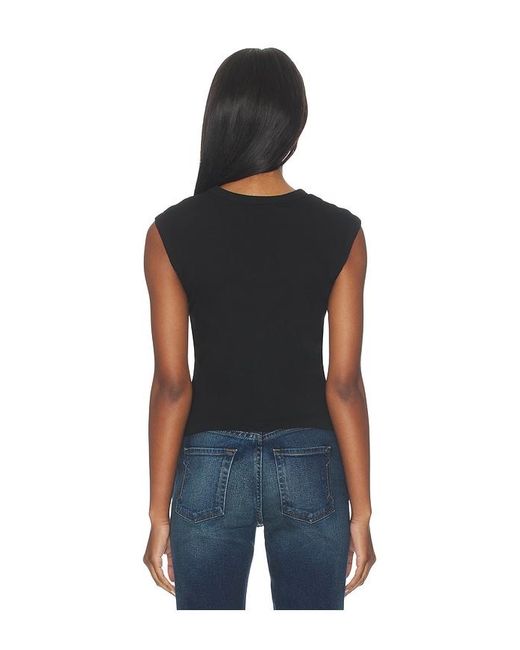 Cotton Citizen Black The Seoul Muscle Tee