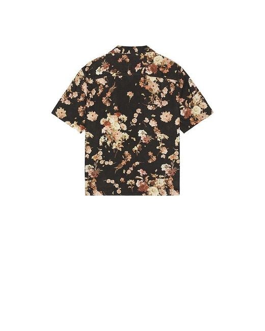 AllSaints Black Armada Shirt for men