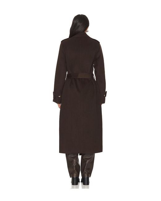 Lamarque Black Margaret Coat