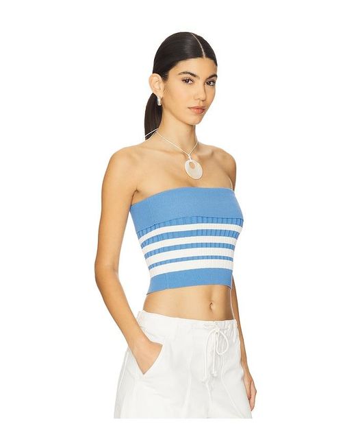 Solid & Striped Blue Marnie Top