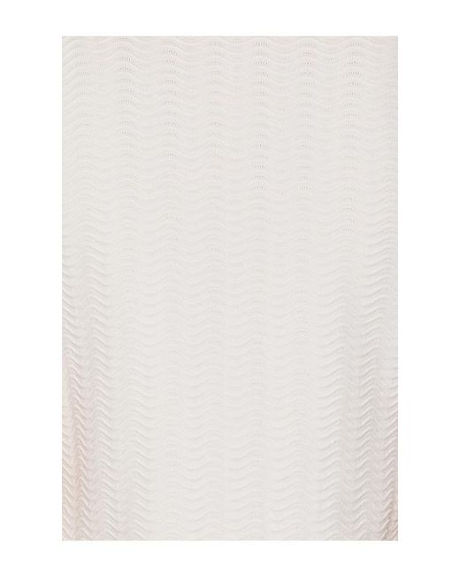 L'academie White 'Academie Salisa Scallop Cardigan