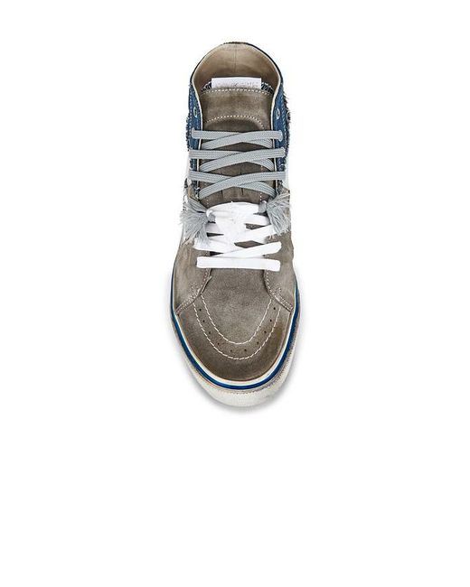 Paul Esterlin Blue Caly Star Sneakers for men