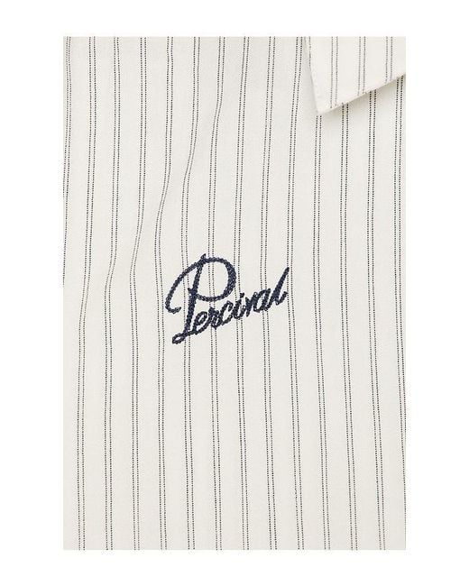 Percival Natural Lucia Boxy Shirt for men