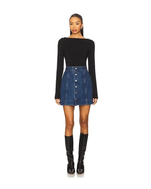 AG Jeans Blue Evie Skirt