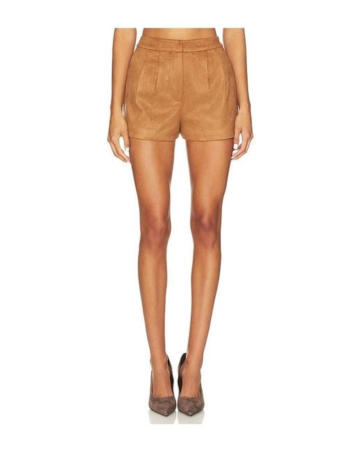 Astr Brown Jude Shorts