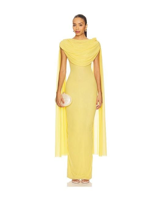 Maygel Coronel Yellow Maxikleid Batista