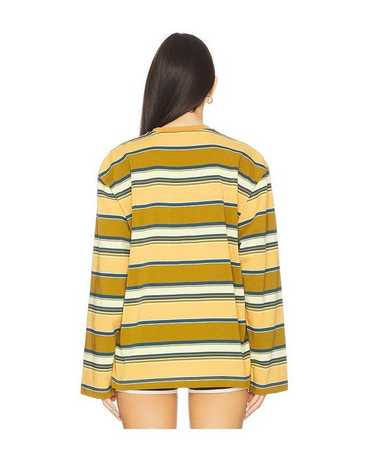 Lovers + Friends Yellow Ella Top