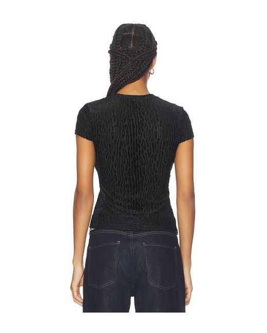 PAIGE Black Eisa Tee