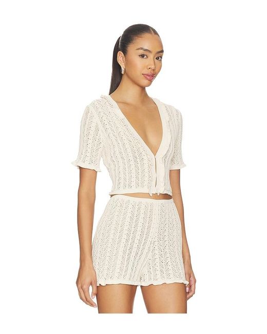 Devon Windsor White Charlene Top