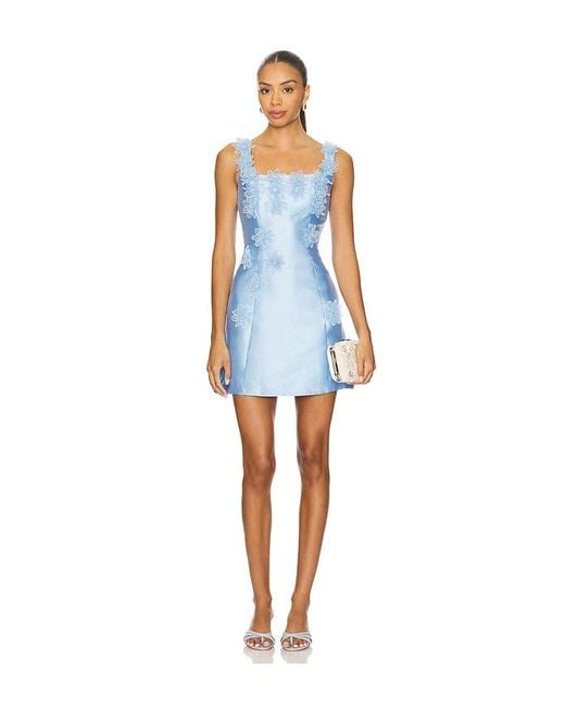 Elliatt Blue Elder Mini Dress