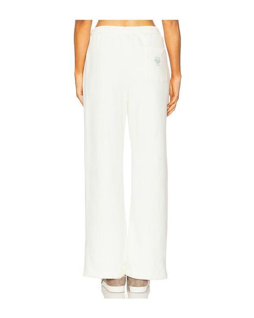 Araminta James White Snap Hem Trackpant
