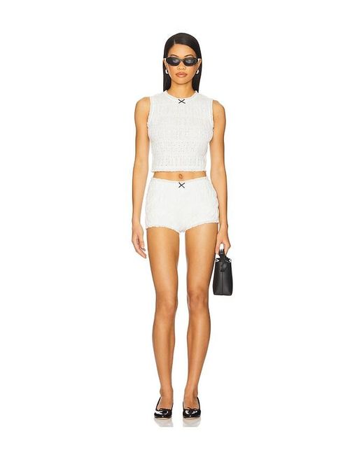 Nia White Storm Top