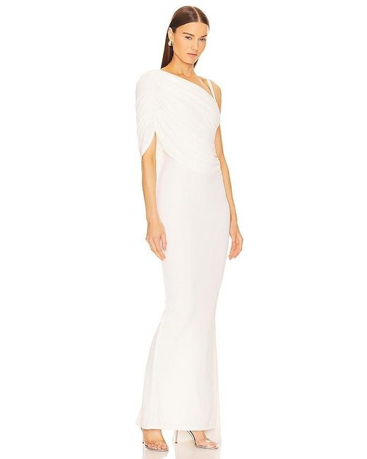 Michael Costello White X Revolve Laurence Gown