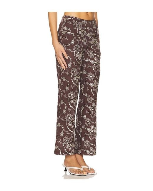 Siedres Brown Cera Pants