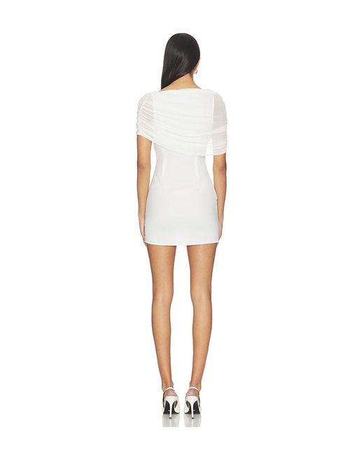 superdown White Bailey Mini Dress