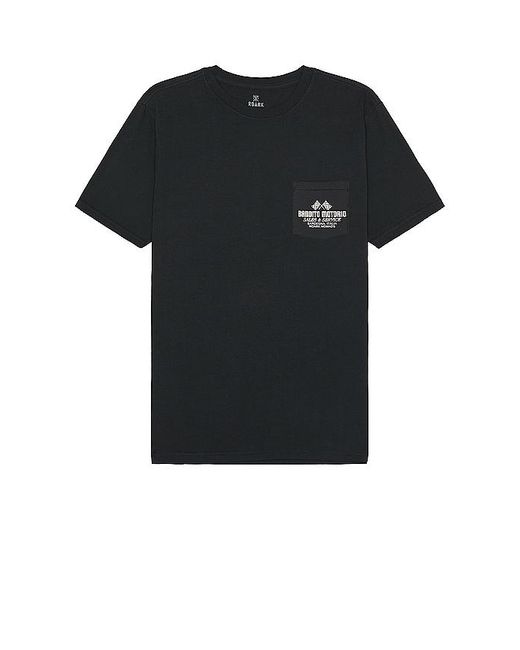 Camiseta bandito motorio Roark de hombre de color Black