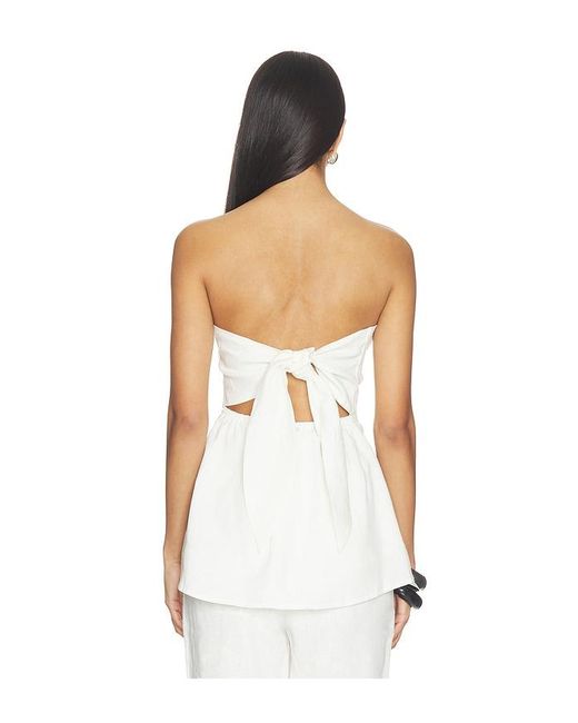 Faithfull The Brand White Solmar Top