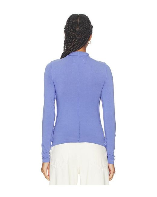 Free People Blue X We The Free Kenzie Long Sleeve