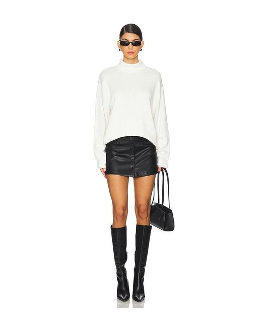 House of Harlow 1960 White X Revolve Clementina Turtleneck