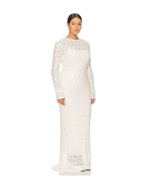 L'academie White 'Academie Kayden Maxi Dress