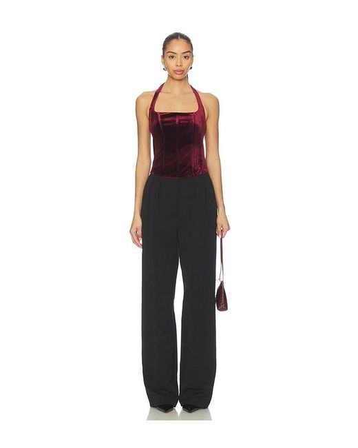 Astr Black Jacy Top