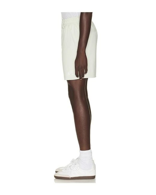 Malbon White Scooter Coolcore Short for men