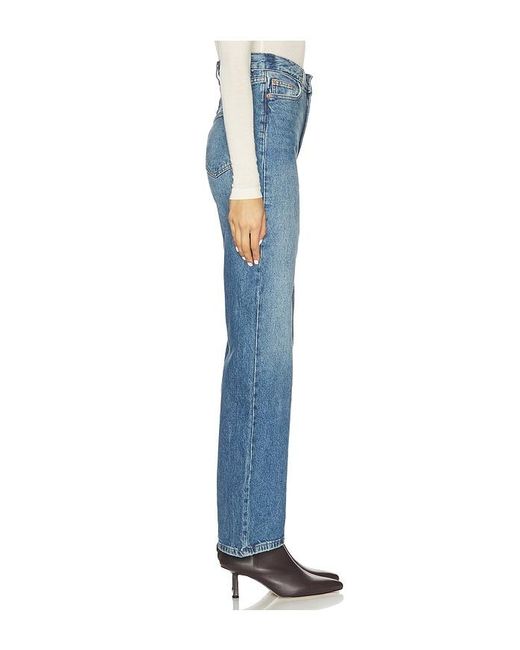 Dr. Denim Blue Echo Straight Jeans
