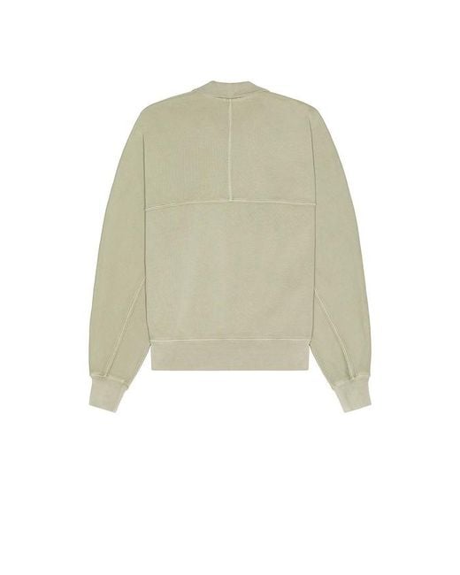 Agolde Green Idris Quarter Zip for men