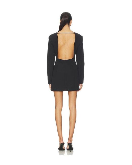 Nbd Black Amina Blazer Mini Dress