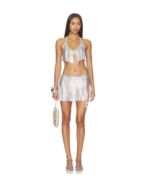 I.AM.GIA White Milana Skirt
