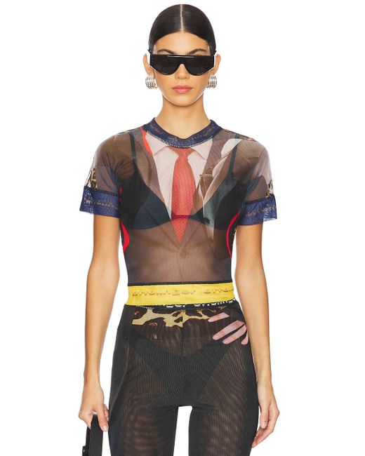 OTTOLINGER メッシュtシャツ ブラック | Lyst