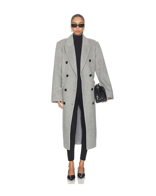 Lovers + Friends Gray Evie Coat