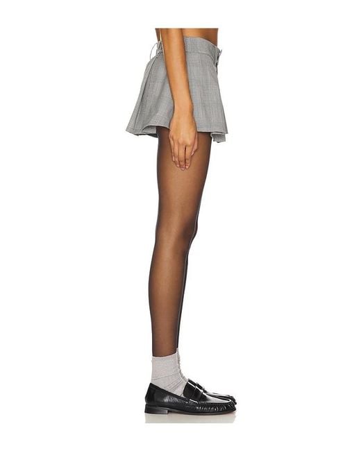 Lovers + Friends Gray Junny Skort